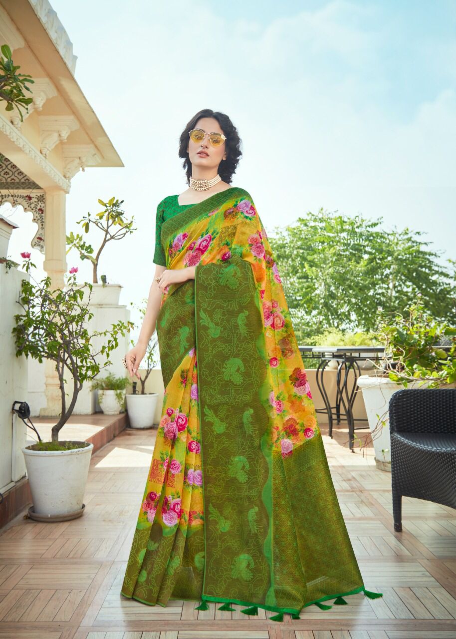 Shvetambar Paniyaram Boutiqe Fancy Soft Cotton Saree Collection
